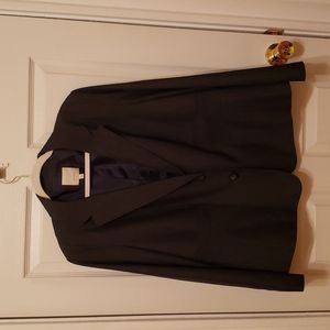 Sejour Suit Jacket in Gray/Blue size 16W (Nordstrom)